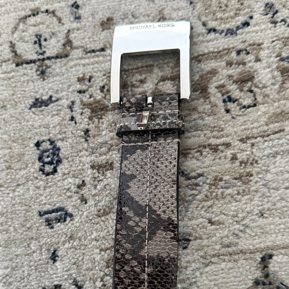 Michael Kors Snake Print Belt Bag